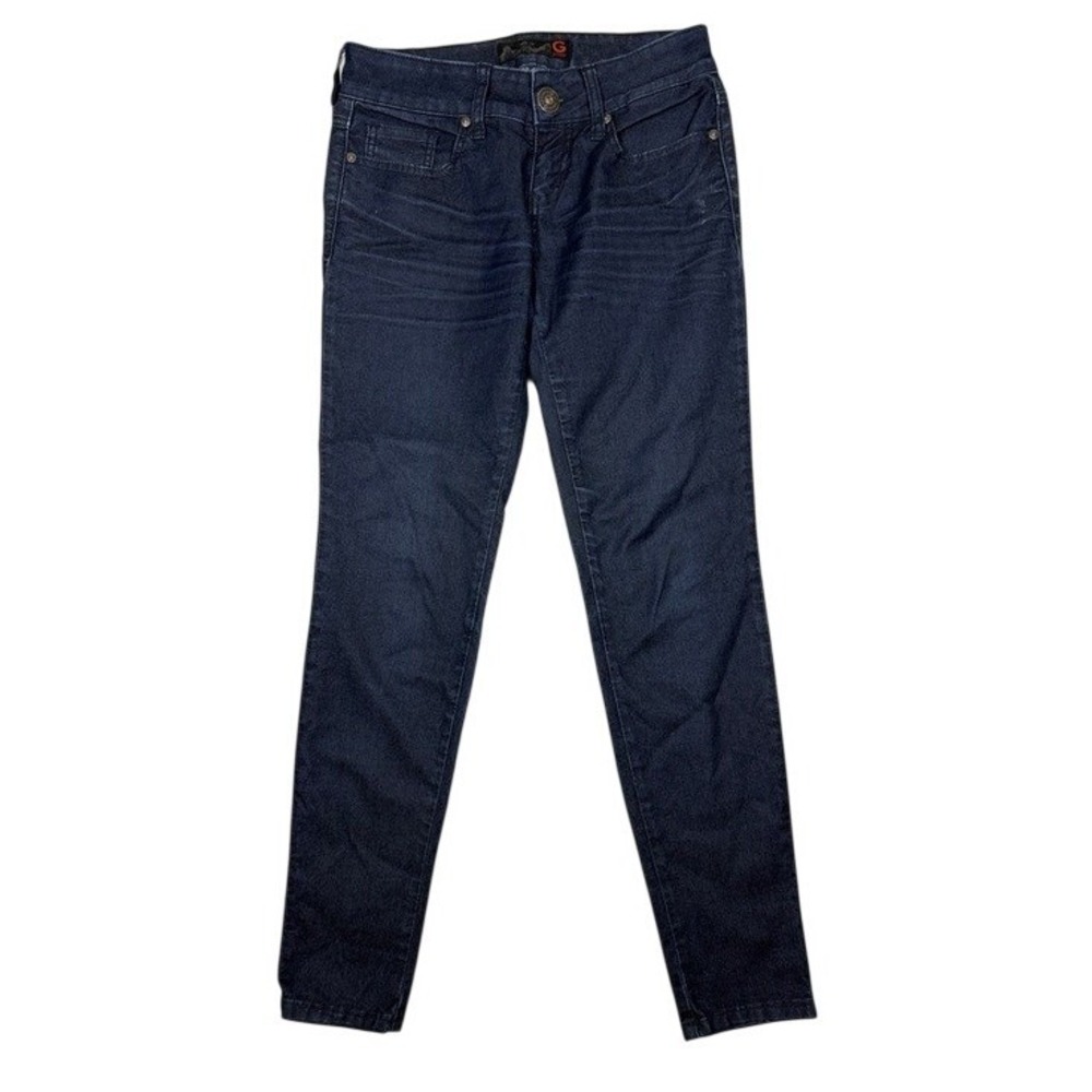 G‎ by GUESS Womens Dark Wash Skinny Jeans Low Rise Indigo R23A0801000 Size 27